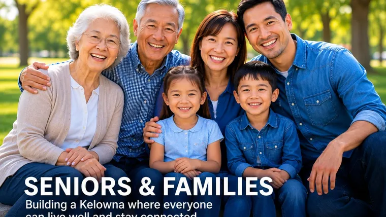 Seniors & Families: Building a Kelowna where everyone can live well and stay connected.